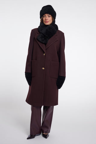 Sciarpa donna art. Obu Rino & Pelle Black