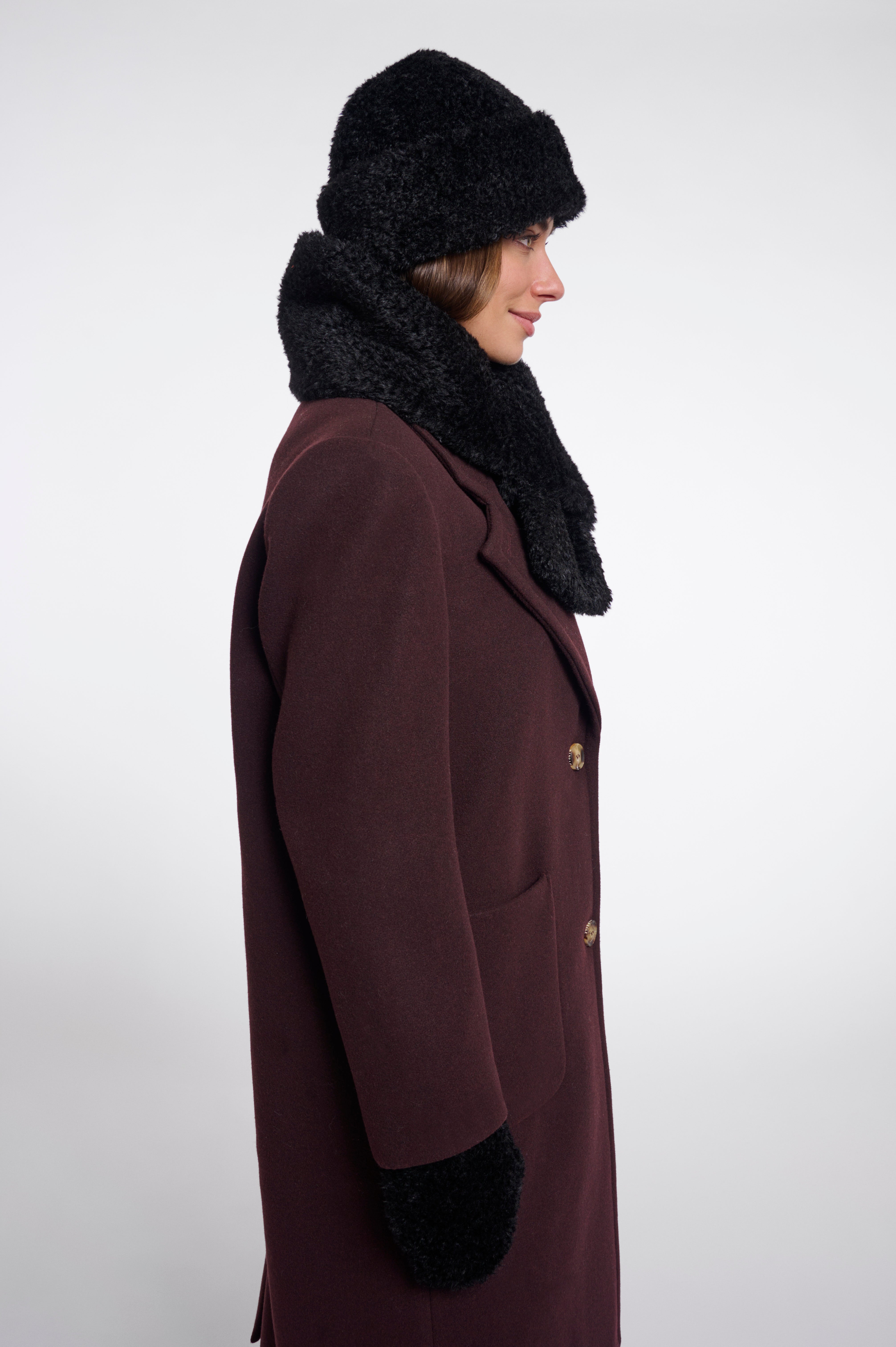 Sciarpa donna art. Obu Rino & Pelle Black