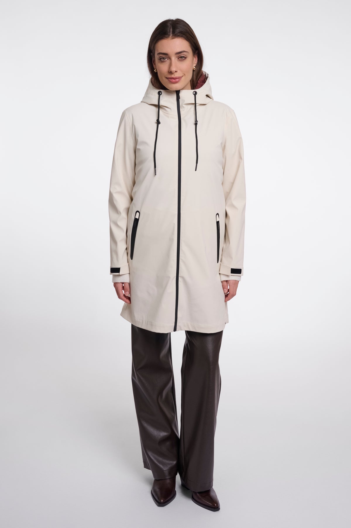 Impermeabile donna art. Oliver Rino & Pelle Birch and sangria