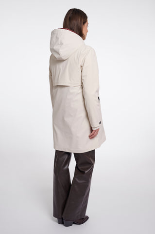 Impermeabile donna art. Oliver Rino & Pelle Birch and sangria