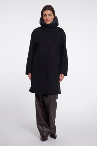 Cappotto donna art. Omri Rino & Pelle Black