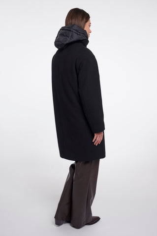 Cappotto donna art. Omri Rino & Pelle Black