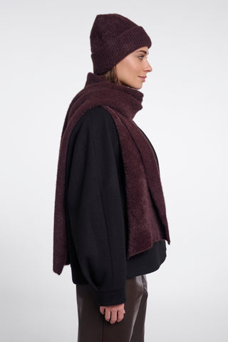 Sciarpa donna art. Otus Rino & Pelle Fudge cloak
