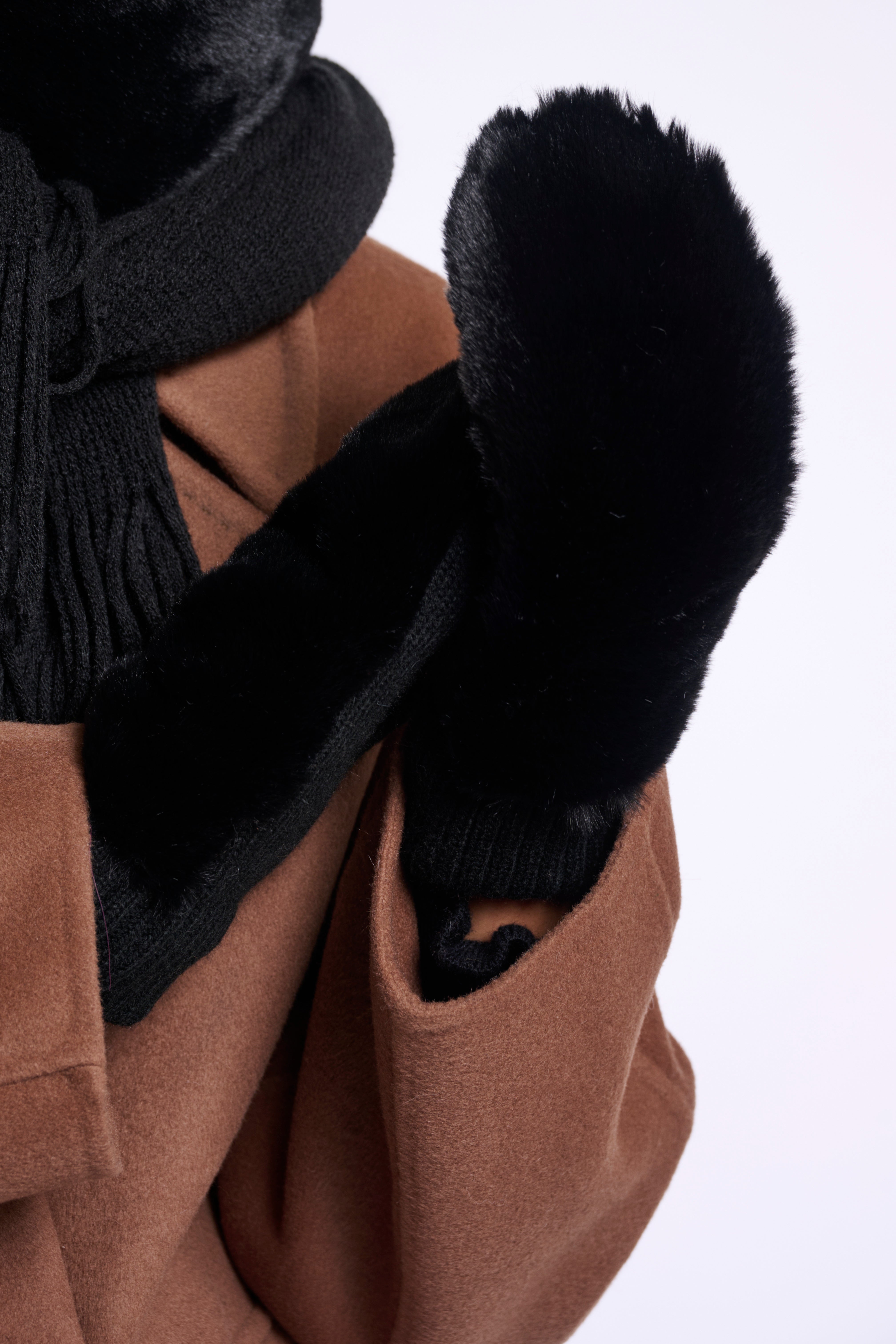 Guanti donna art. Oxo Rino & Pelle Black