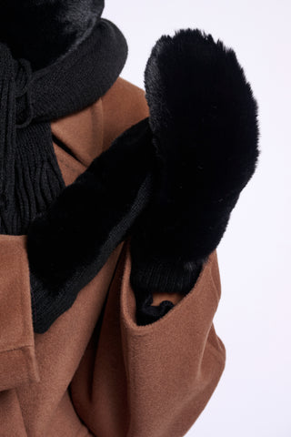 Guanti donna art. Oxo Rino & Pelle Black