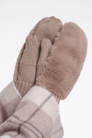 Guanti donna art. Oxo Rino & Pelle Mocha latte