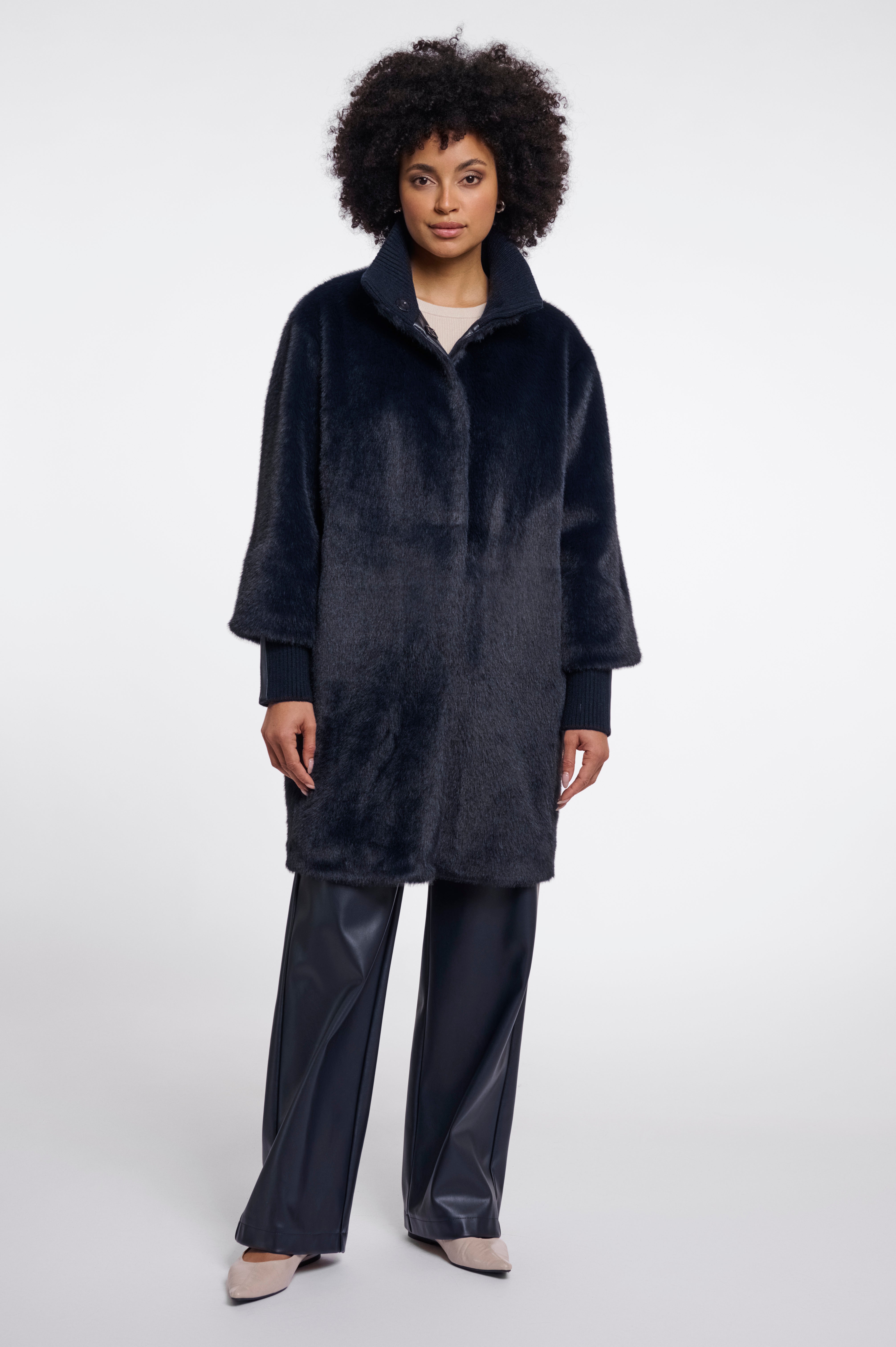 Giacca donna art. Pilar Rino & Pelle Dark navy