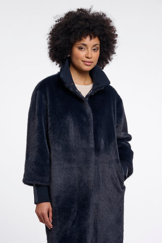 Giacca donna art. Pilar Rino & Pelle Dark navy