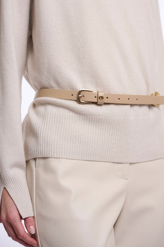 Cintura donna art. Pixie Rino & Pelle Beige