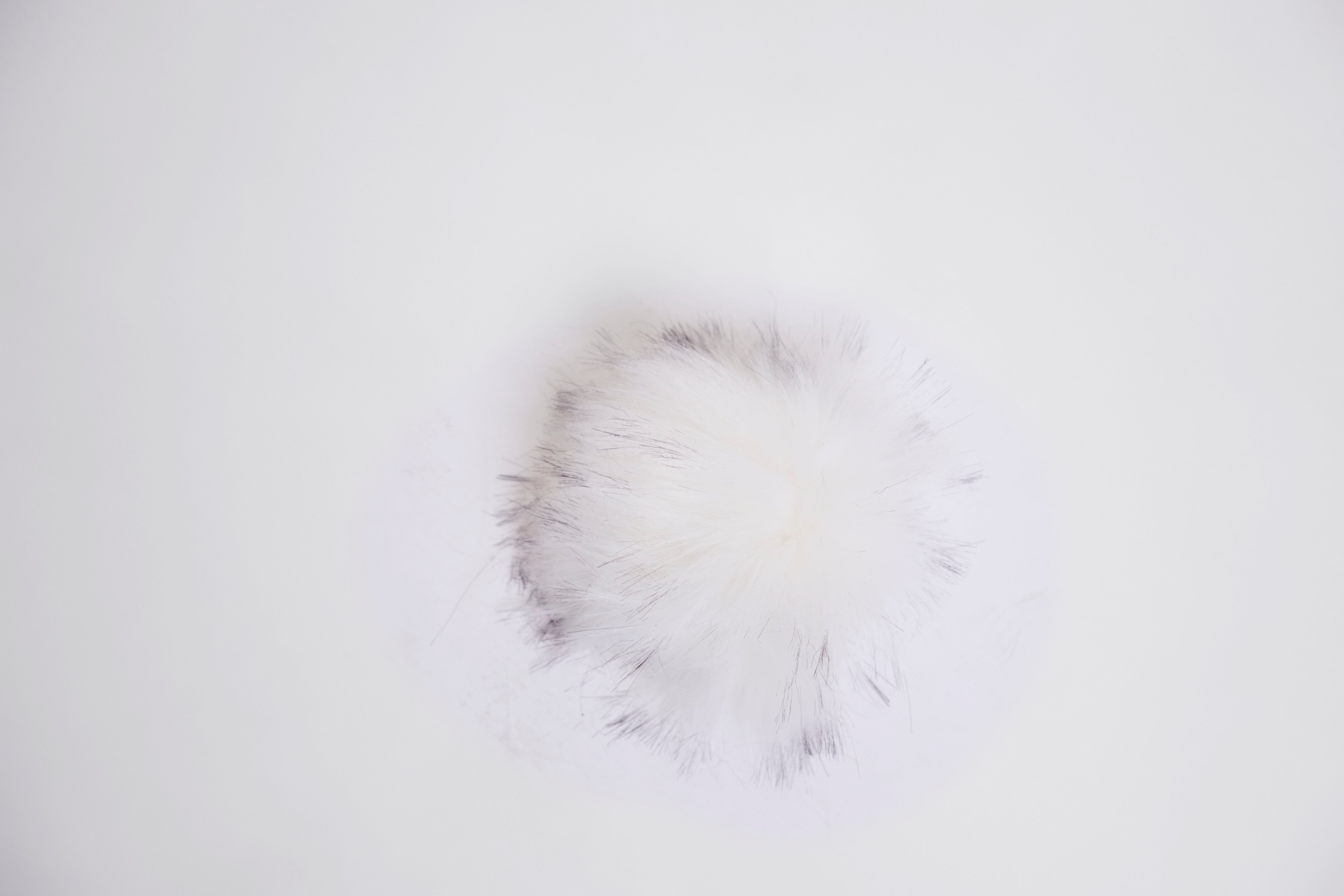 Pompon donna art. Pompon Rino & Pelle Snow white