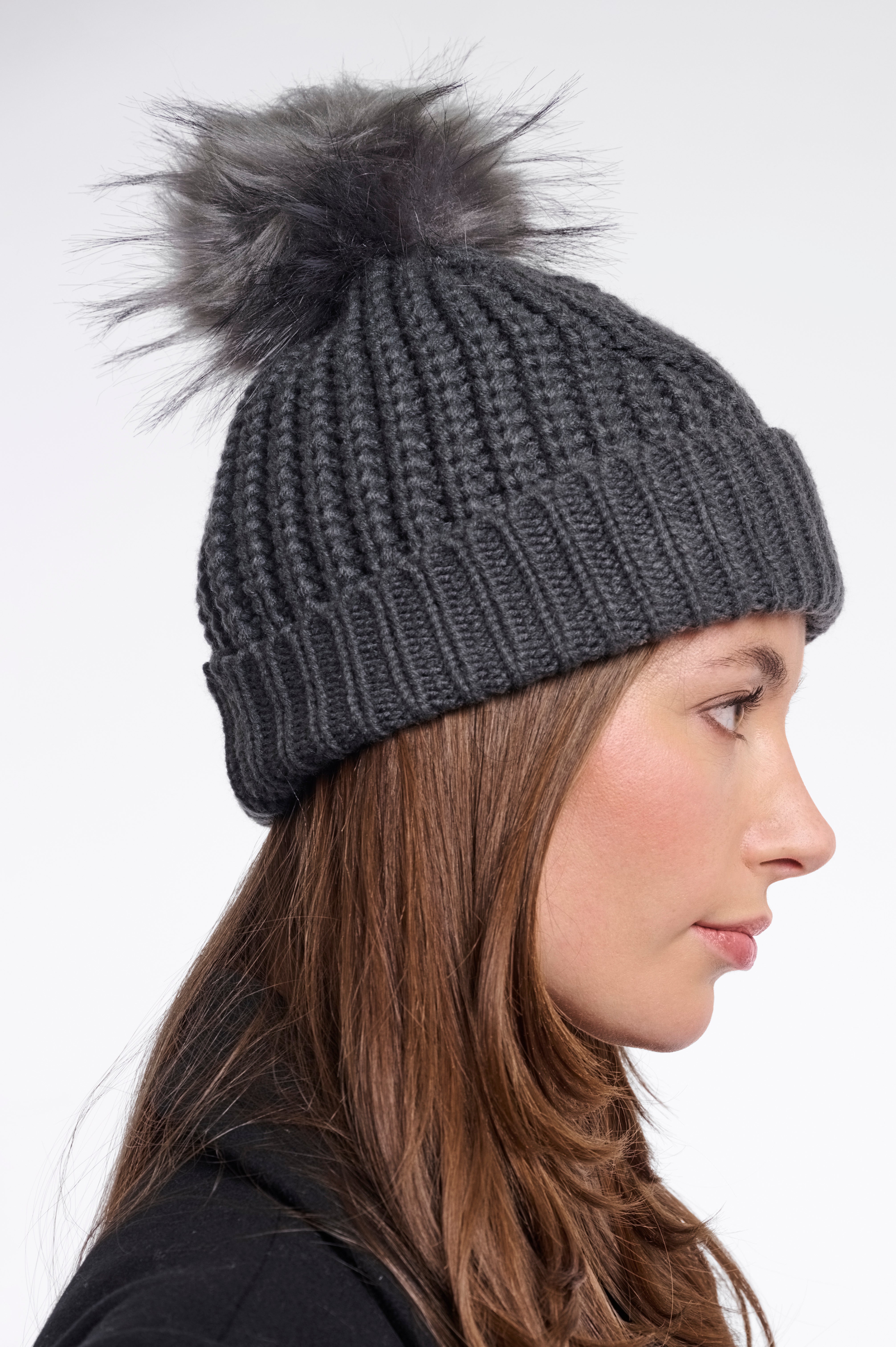 Pompon donna art. Pompon Rino & Pelle Urban teal