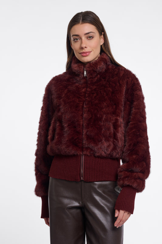 Giacca donna art. Quirijn Rino & Pelle Sangria