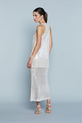 Vestido PESSY Sc.VS/M Largo Lentejuelas Art. RCP2509006005 Mujer Relish Primavera Verano 2025