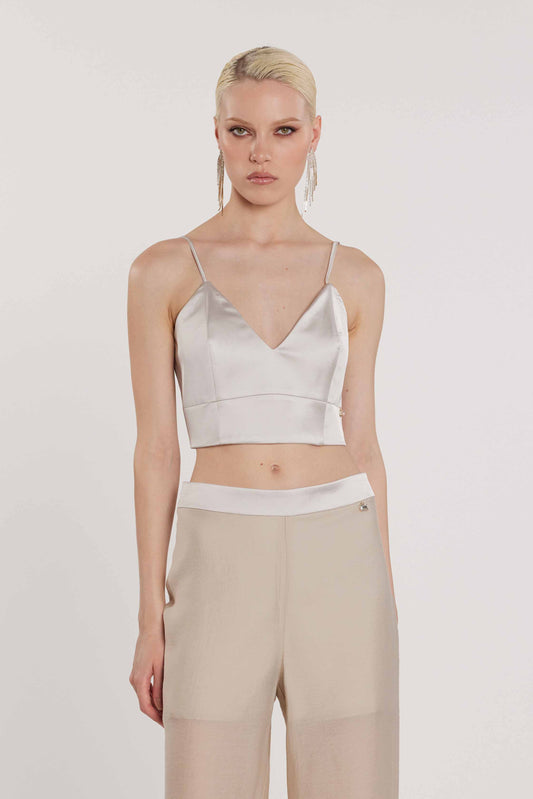 Crop-Top MARNOSTO art. RCP2603009011 Donna Relish Primavera Estate 2026