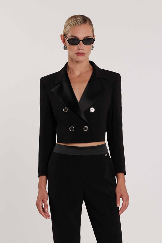 Giacca MACNEE maniche sette ottavi collo effetto giacca più doppia abbottonatura art. RCP2605006001 Donna Relish Primavera Estate 2026