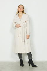 Cappotto RIMMO_BIS lungo manica lunga con collo ampio più cintura art. RDA2405647042 Donna Relish Autunno Inverno 2024/25