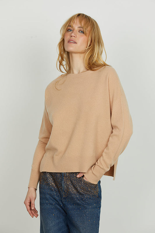Maglia KETRA manica lunga con spacchi laterali art. RDA2502002054 Donna Relish Autunno Inverno 2025/2026