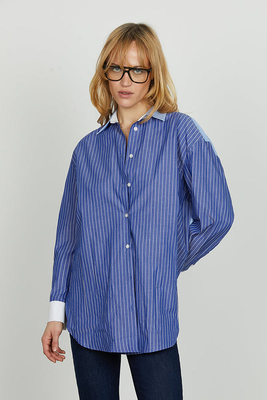 Camicia AFRODISY lunga manica lunga righe più unito art. RDA2503046004 Donna Relish Autunno Inverno 2025/2026