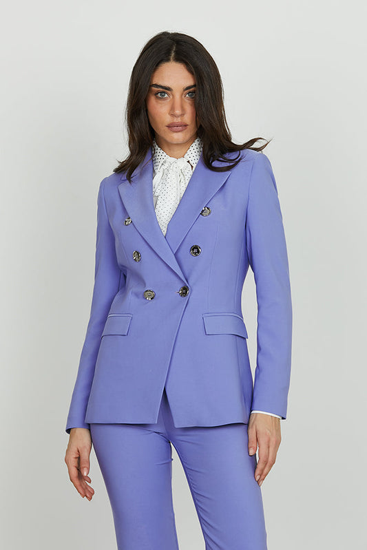 Giacca BELSA_LONG lunga manica lunga doppio petto con bottoni art. RDA2505006044 Donna Relish Autunno Inverno 2025/2026