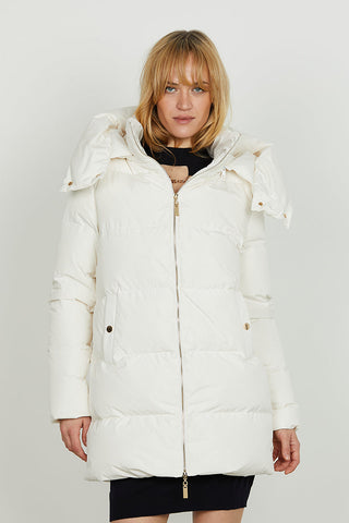 Piumino TERAMO_PL manica lunga con cappuccio staccabile più tasche art. RDA2505009069 Donna Relish Autunno Inverno 2025/2026