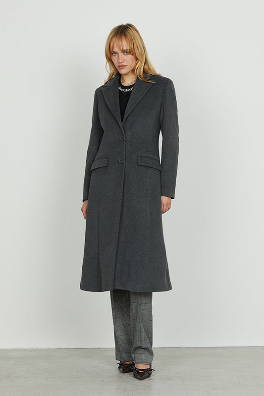 Cappotto KING lungo manica lunga con patte più tasche art. RDA2505550039 Donna Relish Autunno Inverno 2025/2026