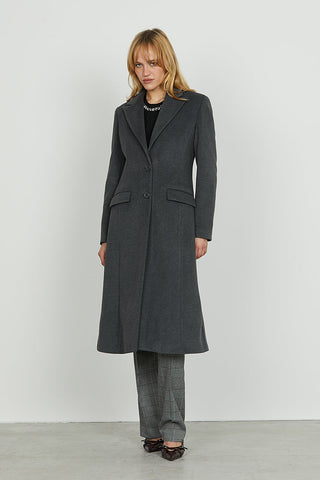 Cappotto KING lungo manica lunga con patte più tasche art. RDA2505550039 Donna Relish Autunno Inverno 2025/2026