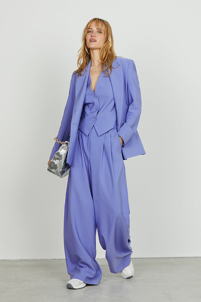 Panta ARABIA vita alta palazzo con pieghe più tasche francesi art. RDA2507006048 Donna Relish Autunno Inverno 2025/2026