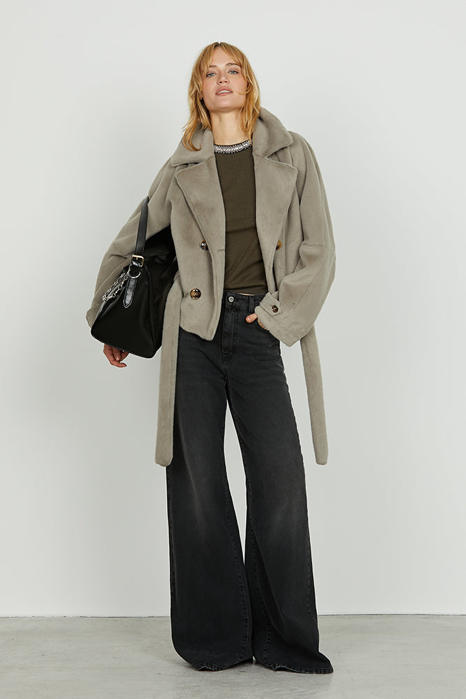 Panta DAKOTA_30 vita alta 5 ts wild fit denim black art. RDA2507033007 Donna Relish Autunno Inverno 2025/2026