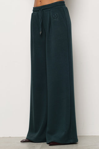 Pantalone ORMA in felpa gamba ampia e ricamo logo art. RDA2507091097 Donna Relish Autunno Inverno 2025/2026