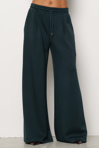 Pantalone ORMA in felpa gamba ampia e ricamo logo art. RDA2507091097 Donna Relish Autunno Inverno 2025/2026