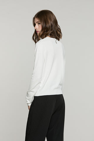 Maglia BROOKI manica lunga girocollo con baguette - RDA2602054038 - Relish Autunno/Inverno 2026