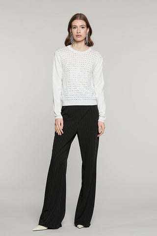 Maglia BROOKI manica lunga girocollo con baguette - RDA2602054038 - Relish Autunno/Inverno 2026