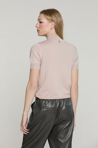 Maglia CRAIGE mezza manica collo vulcano con baguette - RDA2602054039 - Relish Autunno/Inverno 2026