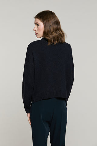 Maglia PINIA manica lunga con scritta ricamo - RDA2602263051 - Relish Autunno/Inverno 2026
