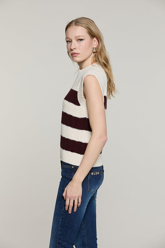 Maglia SYL senza maniche righe - RDA2602529052 - Relish Autunno/Inverno 2026