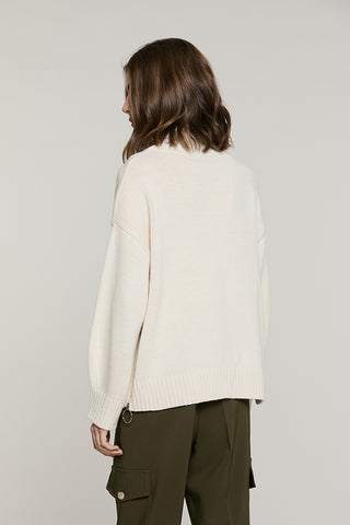 Maglia LYS collo alto taglio asimmetrico - RDA2602529055 - Relish Autunno/Inverno 2026