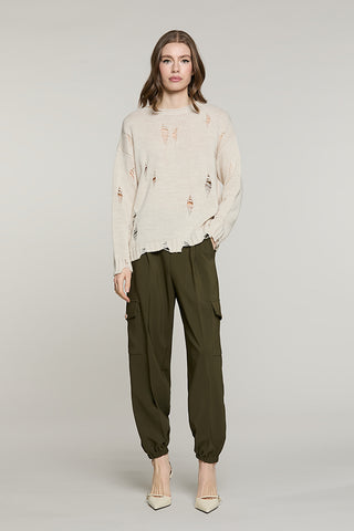 Maglia LYS collo alto taglio asimmetrico - RDA2602529055 - Relish Autunno/Inverno 2026