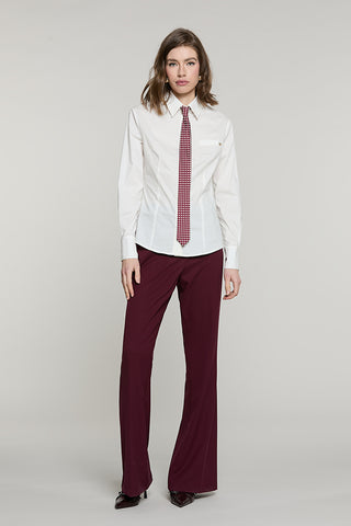 Camicia ZORA manica lunga con patta + cravatta pois - RDA2603056017 - Relish Autunno/Inverno 2026