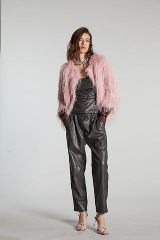 Top DULERY scollo cuore con cintura ecopelle - RDA2603501028 - Relish Autunno/Inverno 2026