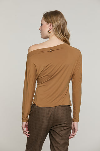 Blusa VIDEO manica lunga pipistrello + scollo barca - RDA2603652026 - Relish Autunno/Inverno 2026