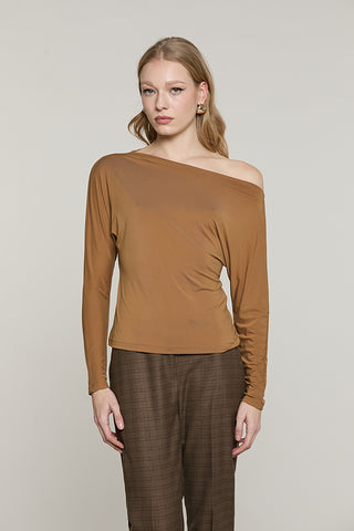 Blusa VIDEO manica lunga pipistrello + scollo barca - RDA2603652026 - Relish Autunno/Inverno 2026