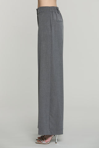 Panta BADISCO vita alta con elastico + tasche filetto - RDA2607091025 - Relish Autunno/Inverno 2026