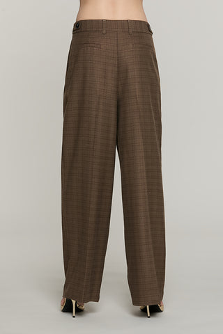 Panta TREMITI vita alta palazzo con pinces + tasche quadri lurex - RDA2607455011 - Relish Autunno/Inverno 2026