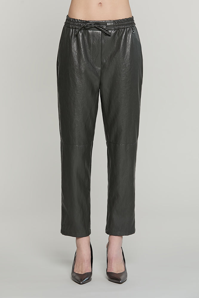 Panta ATTILY vita alta con elastico + coulisse + tasche ecopelle - RDA2607501031 - Relish Autunno/Inverno 2026