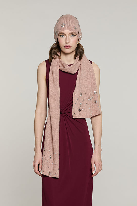 Sciarpa MODEC con castoni + pietre - RDA2608261010 - Relish Autunno/Inverno 2026