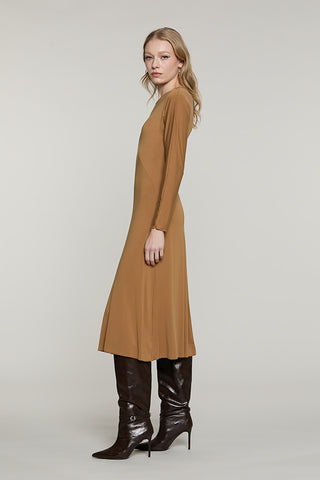 Abito VICTORYA midi manica lunga con impunture - RDA2609652029 - Relish Autunno/Inverno 2026