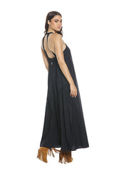 Adara Long Dress American Neckline W/Back Opening+Elastic art. RDP2409033041 Women's Relish Spring Summer 2024