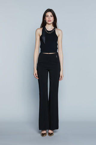 BIENVENIDOS Pantalones acampanados de cintura alta art. RDP2507006059 Mujer Relish Primavera Verano 2025