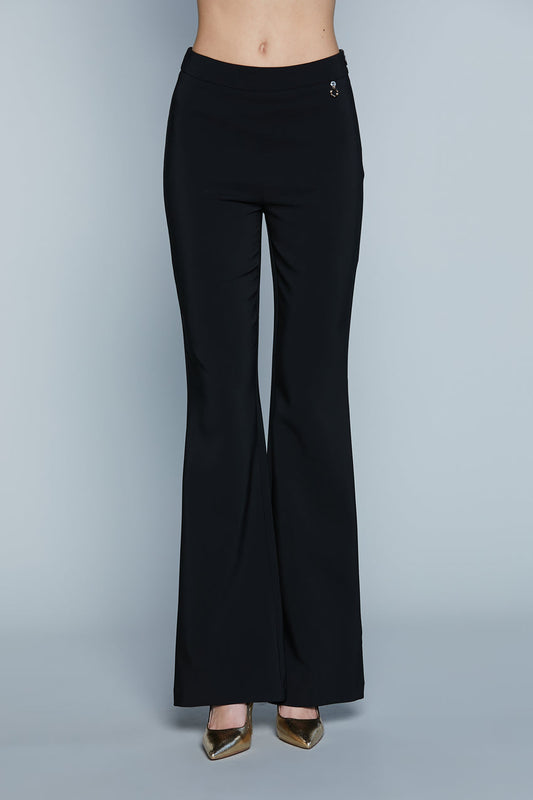 Pantalone BENVENUTA Vita Alta Zampa art. RDP2507006059 Donna Relish Primavera Estate 2025
