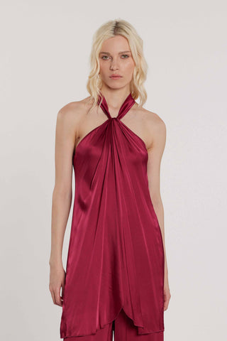 Top APART lungo smanicato collo incrocio più goccia più bottoncini sulla schiena art. RDP2603034021 Donna Relish Primavera Estate 2026